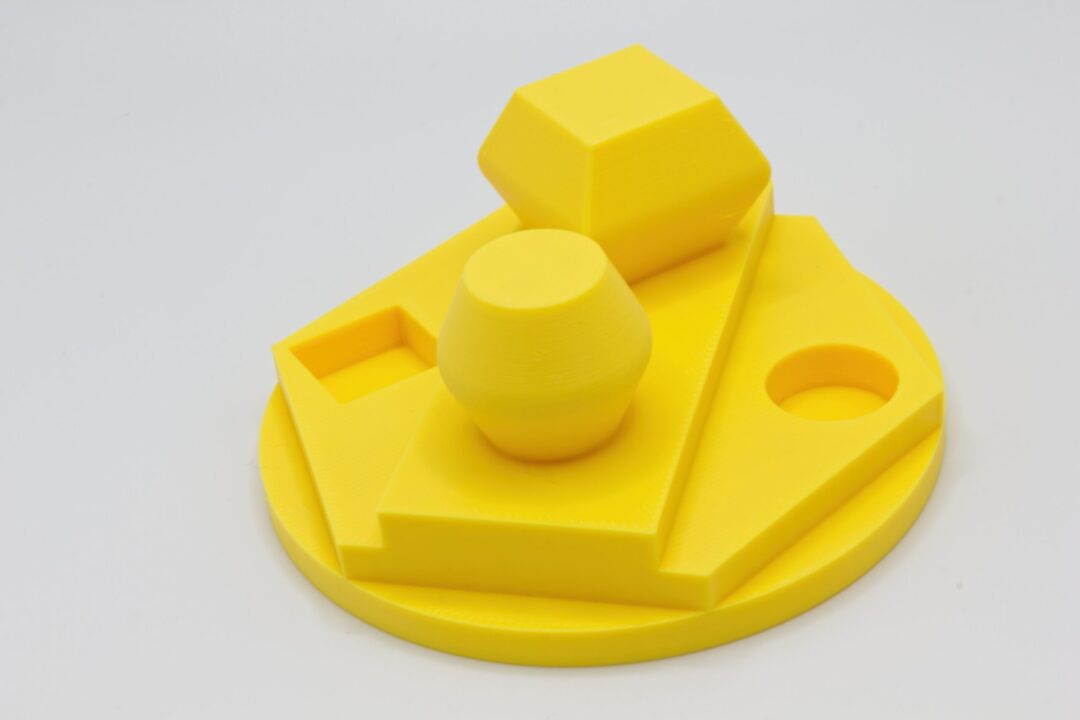 3D-Druck PETG gelb– Beispielbauteil