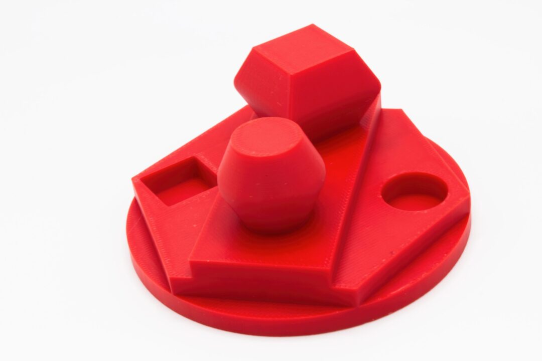 3D-Druck PETG rot – Beispielbauteil