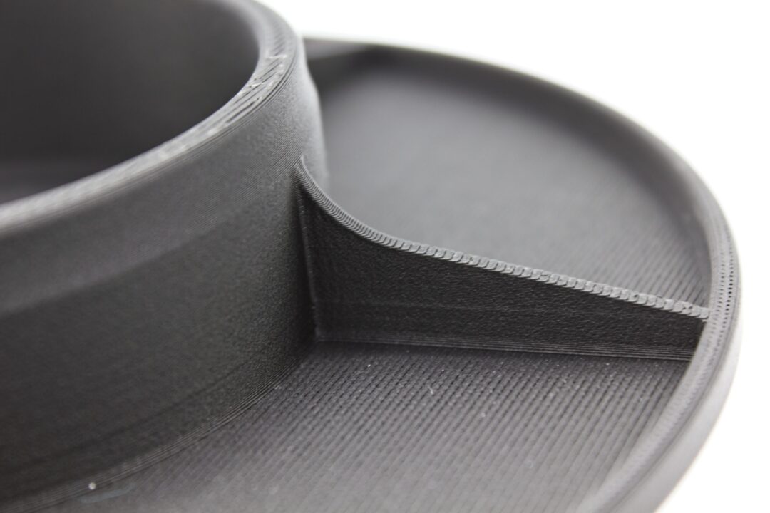 3D-Druck PLA-CF schwarz – steifes Bauteil
